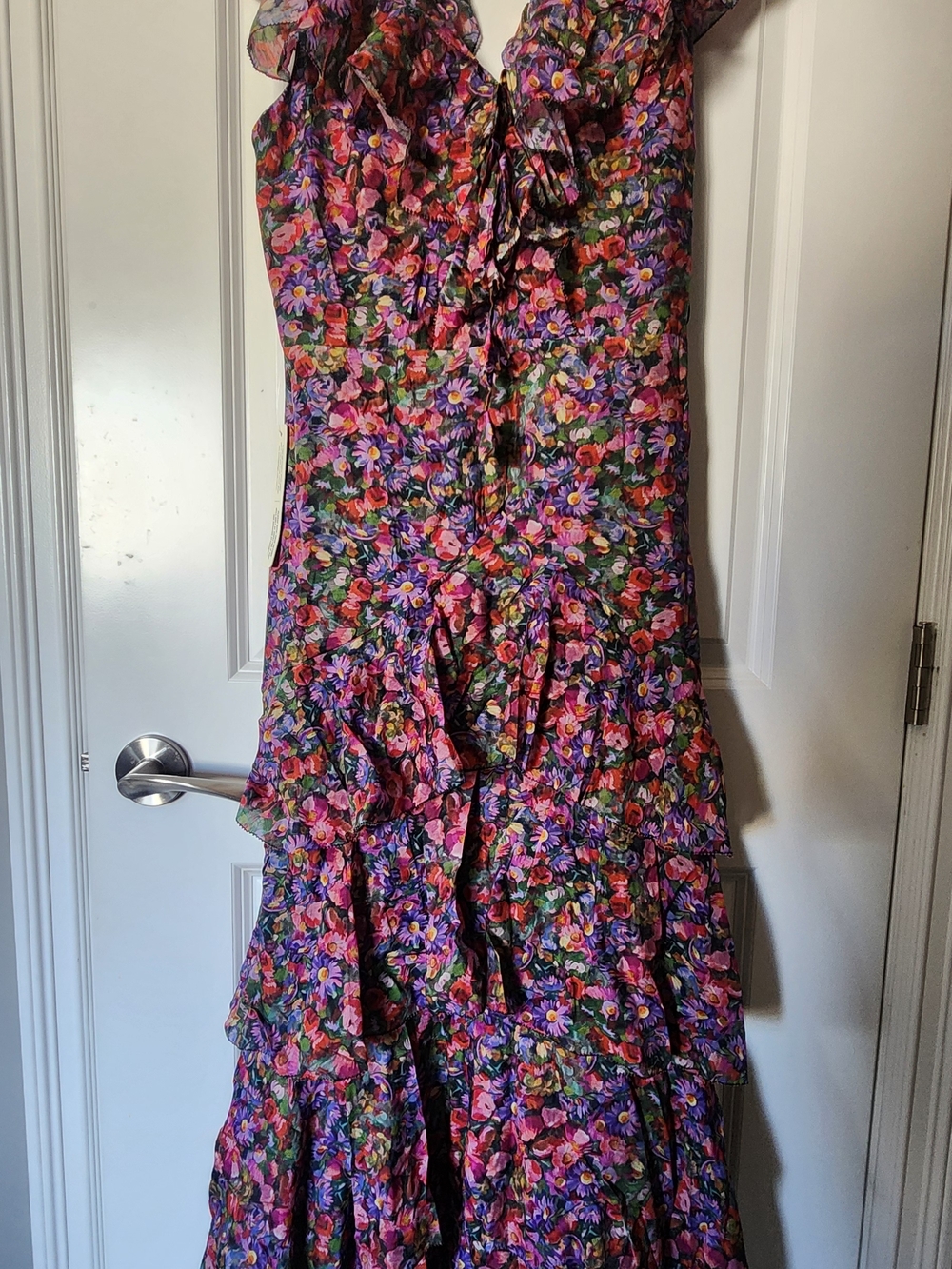 Anthropology - En Saison Floral Maxi Dress